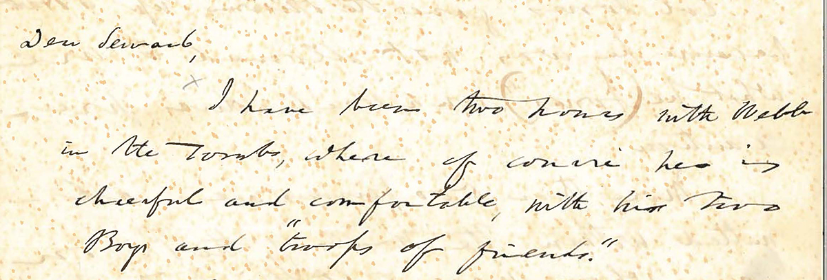 Letter from Richard Milford Blatchford to William Henry Seward, 1842